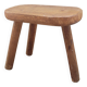 Tabouret tripode brutaliste ovale