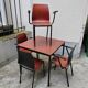 Ensemble table et chaises pagholz vintage