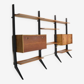 William Watting  Free Standing Modular Wall unit, 1960s the Netherlands