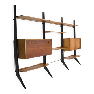 William Watting  Free Standing Modular Wall unit, 1960s the Netherlands