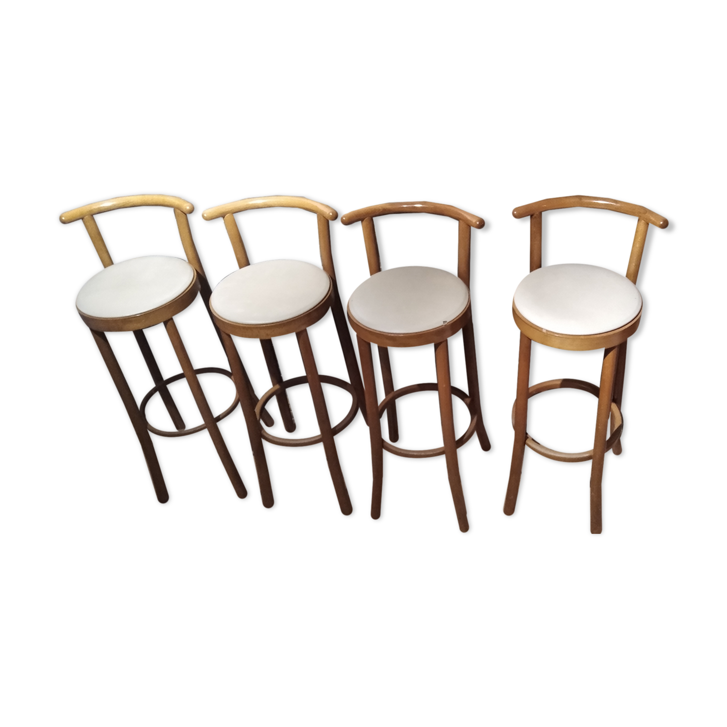 4 Baumann bar stools