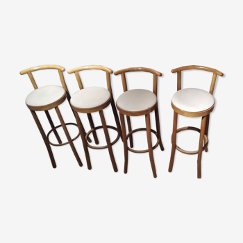 4 Baumann bar stools