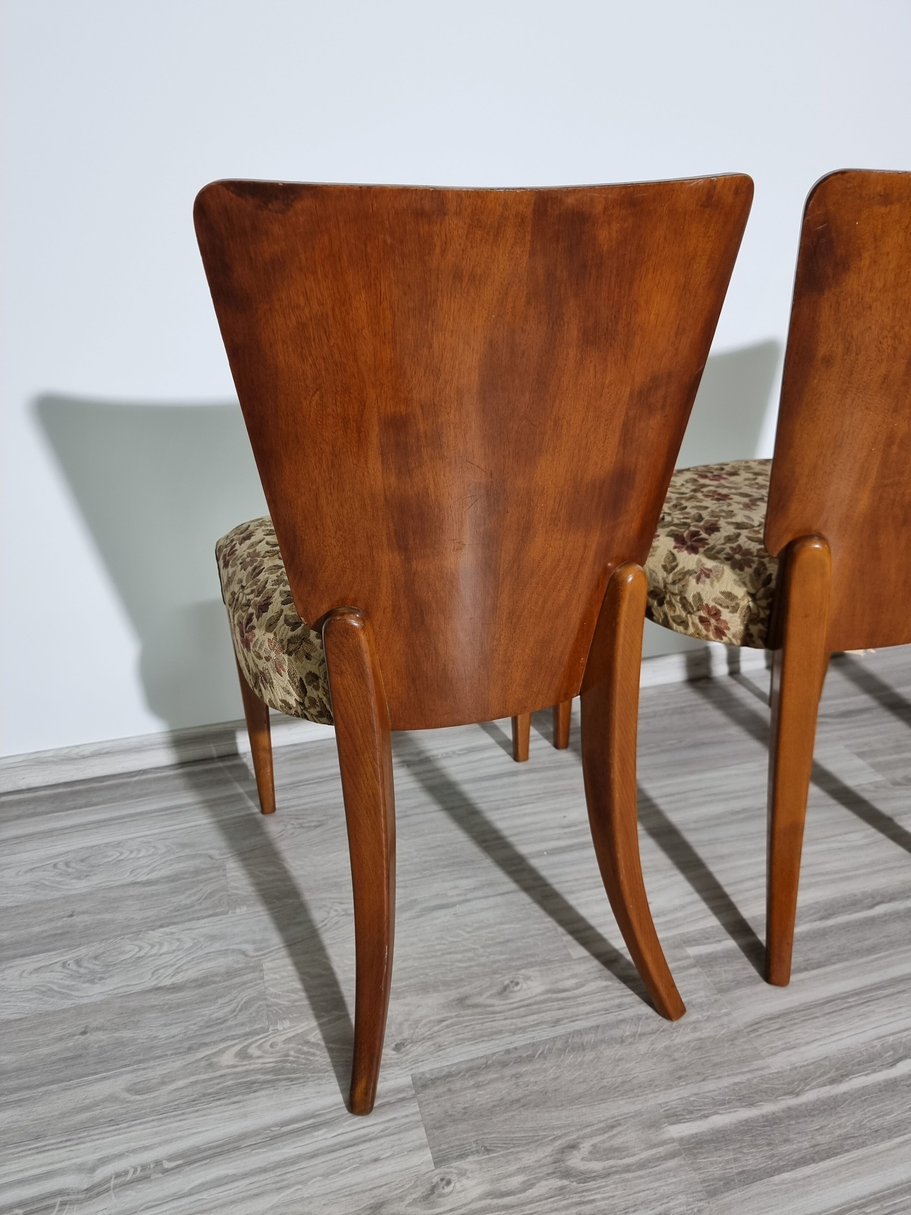 Dining chairs by Jindrich Halabala