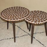 Duo resin coffee tables