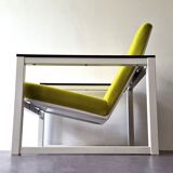 Reupholstered lounge chair by Tjerk Reijenga and Friso Kramer for Pilastro, The Netherlands 1960's