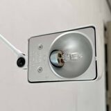 Classic white wall lamp Daphinette Italian vintage by Tommaso Cimini for Lumina, 1980s.