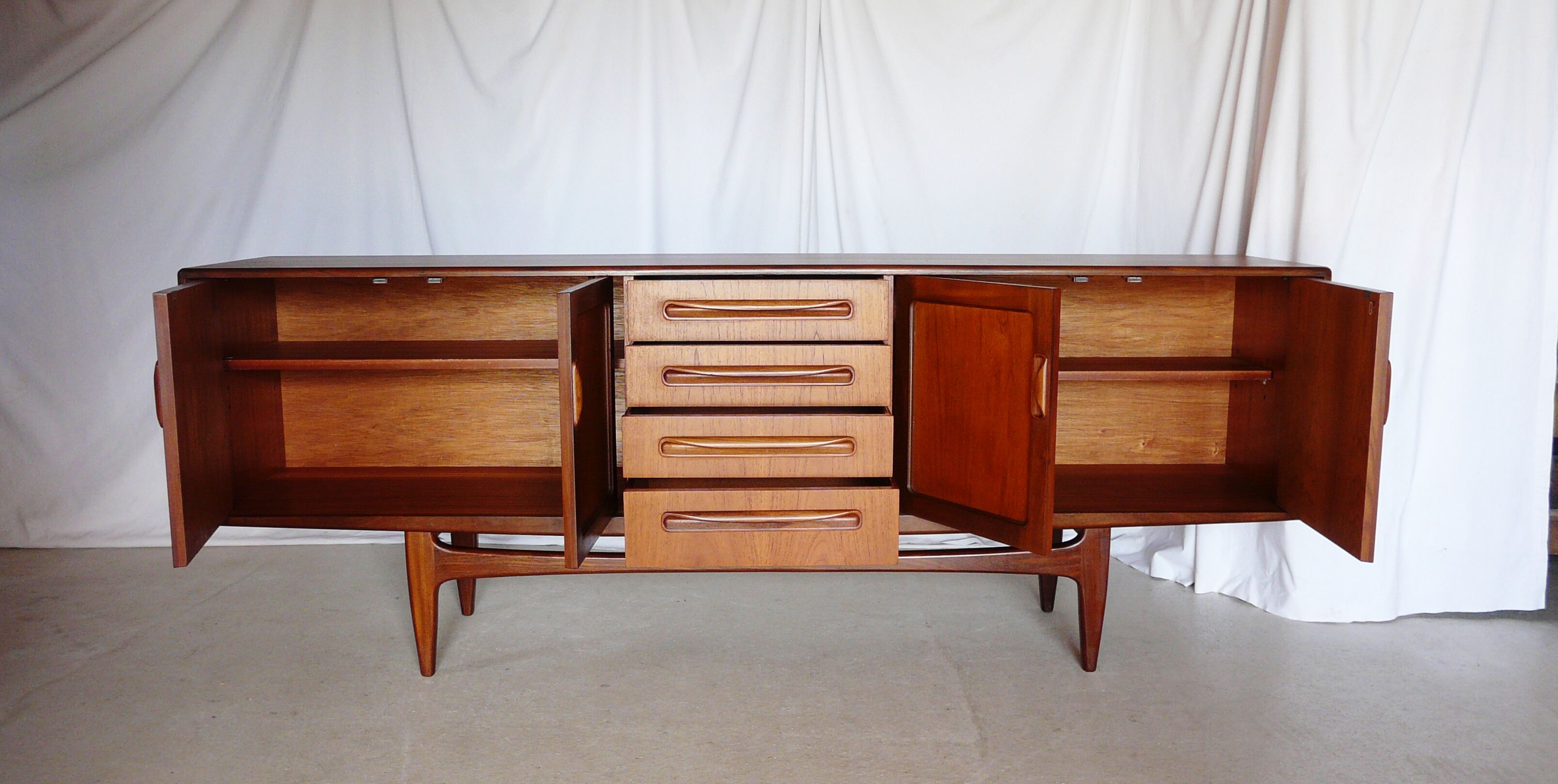 Scandinavian teak sideboard V B Wilkins