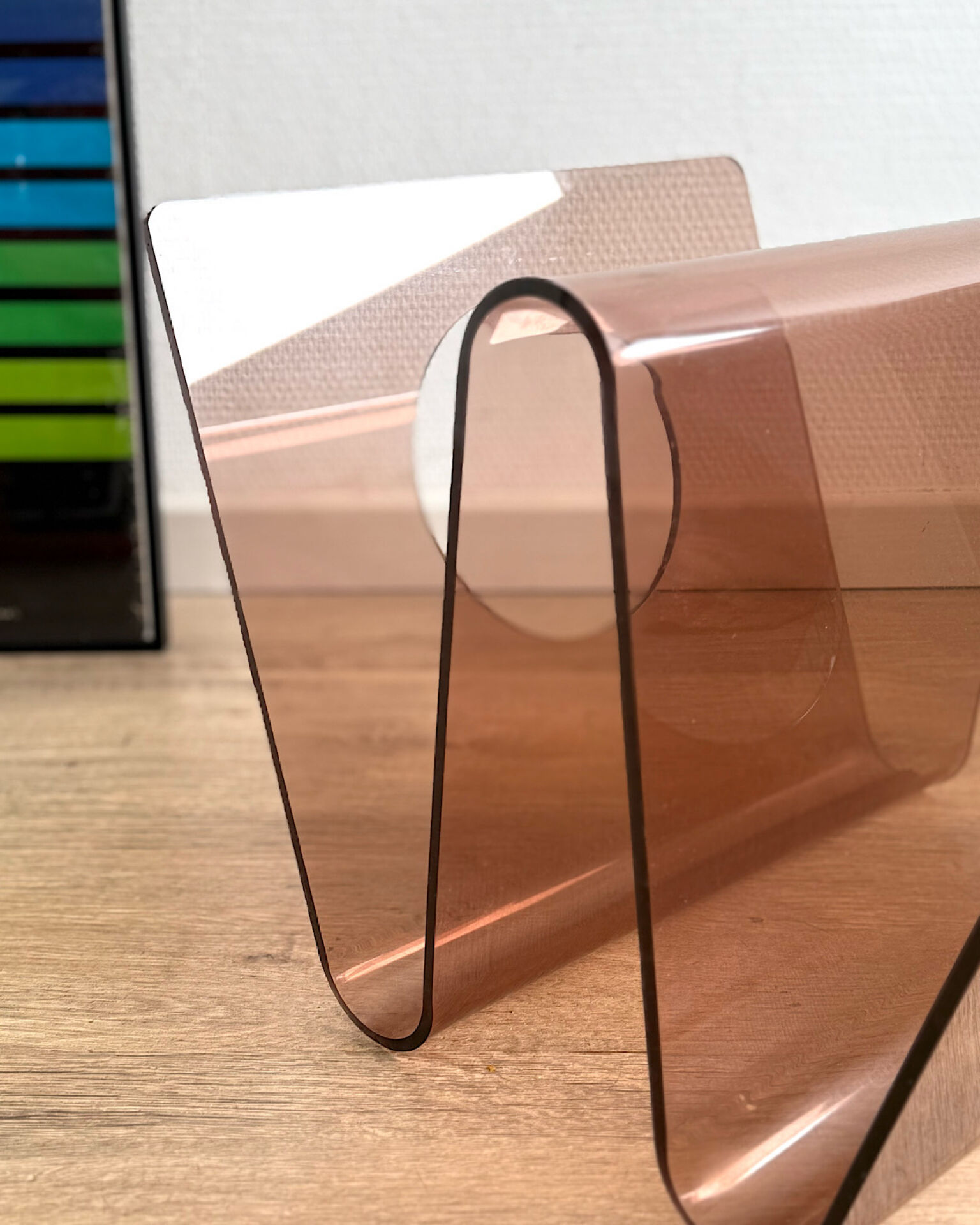 Magazine rack by Michel Dumas