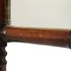Antique Wooden Faux Bamboo Chinoiserie Mirror 63x52cm