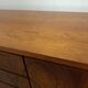 Dressoir rio palissandre plus fin avec chromen poten en lades