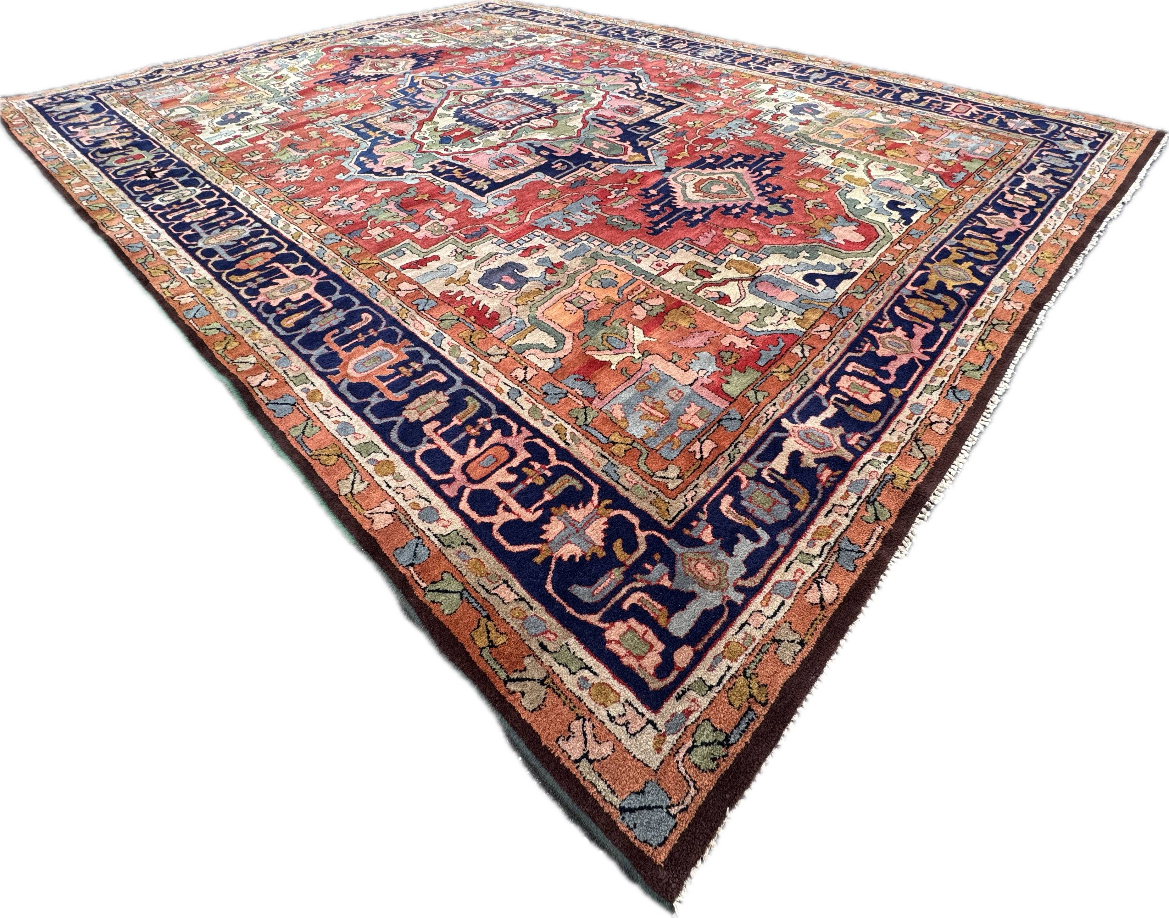French Janus Lily Point Rug