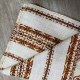 Nappe à fleurs vintage 70s