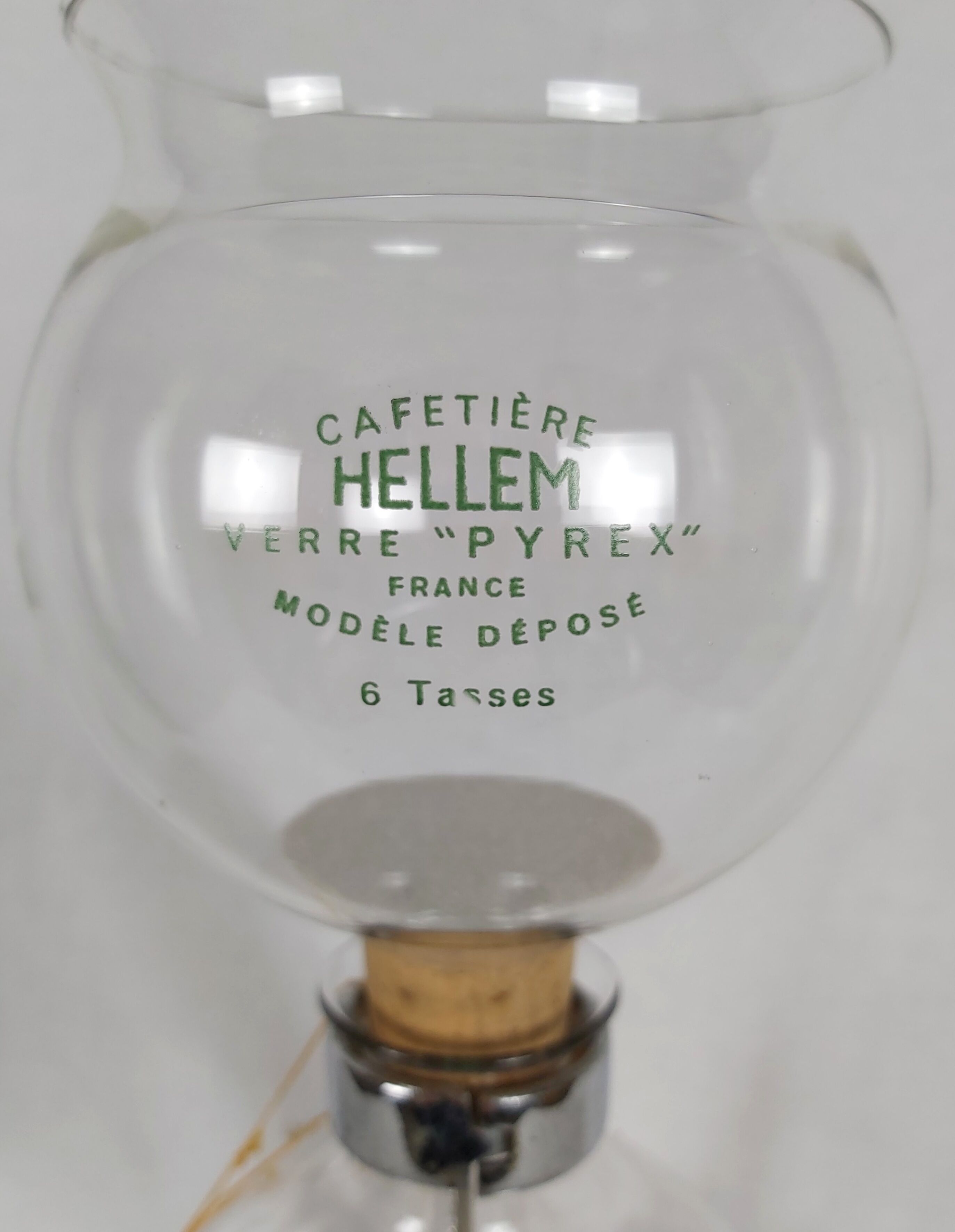 French Hellem 6 cup coffee maker, from 1930