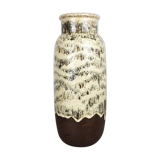 Pottery fat lava multi-color 204-41 floor vase made by Scheurich, 1970s