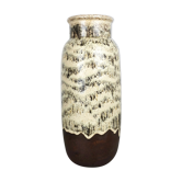Pottery fat lava multi-color 204-41 floor vase made by Scheurich, 1970s