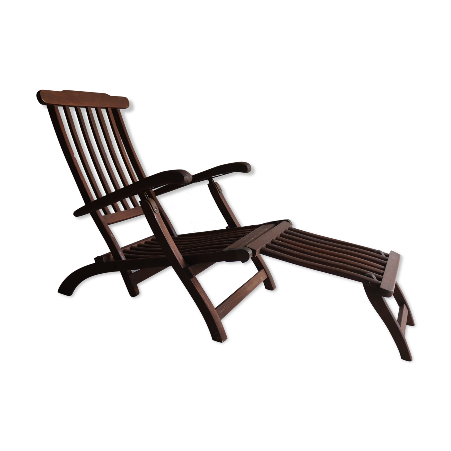 Chaise longue de jardin vintage