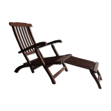 Vintage garden chaise longue