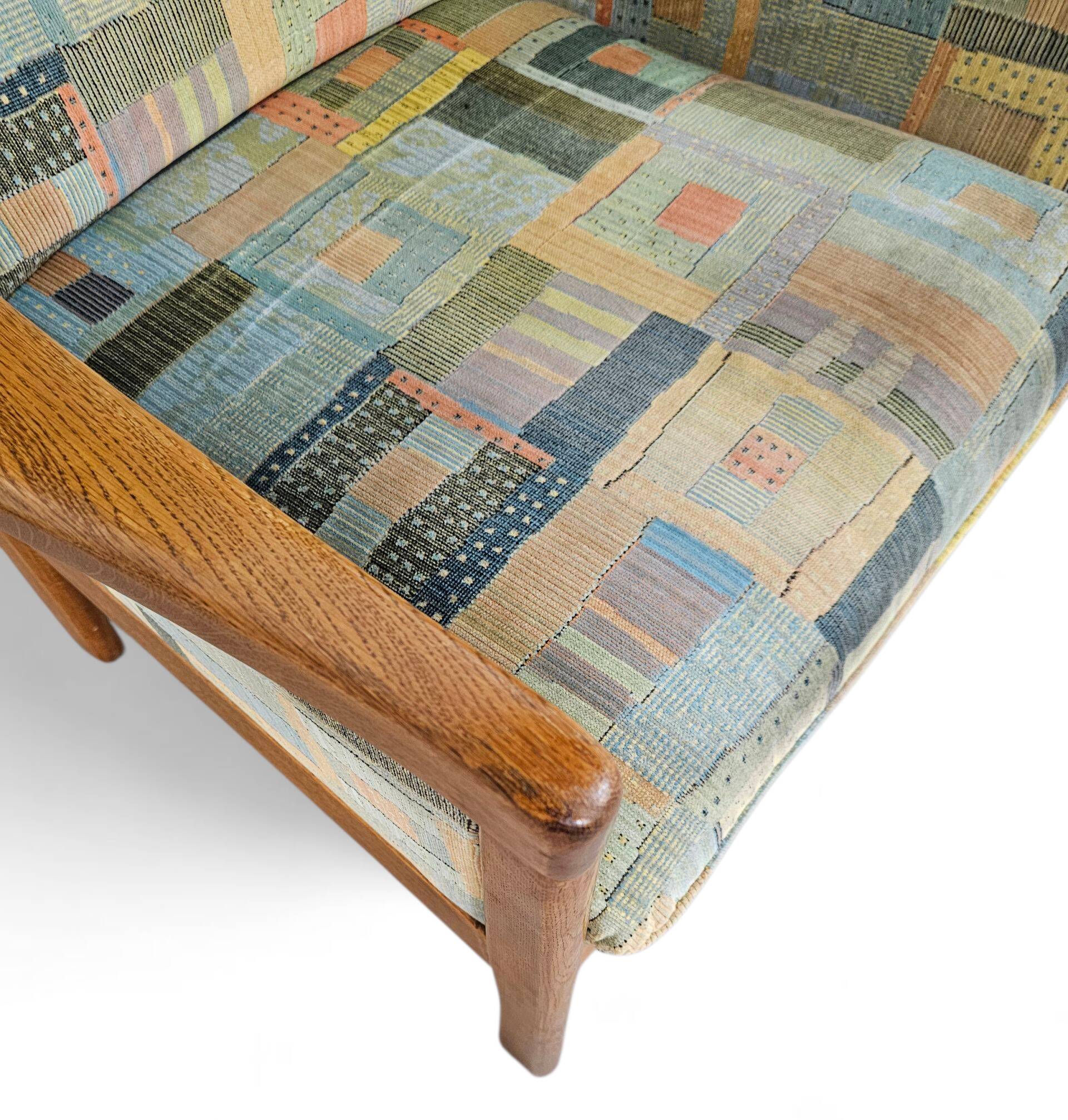 2 x Casala wingback / lounge / armchair in top condition / 4 small cushions / 1960s