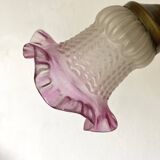 Pair of retro style wall lights, tulips