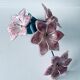 Murano glass flower wall lamp