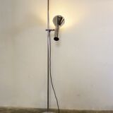 Adjustable chrome floor lamp Hustadt 60s