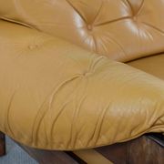 Groupe de sièges en cuir de style brésilien