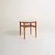 Table d'appoint en chêne et stratifié, Ferdinand Lundqvist, années 1950-1960.