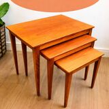 Tables gigognes scandinaves:  Kvalitet Funktion Form. Vintage 60’s