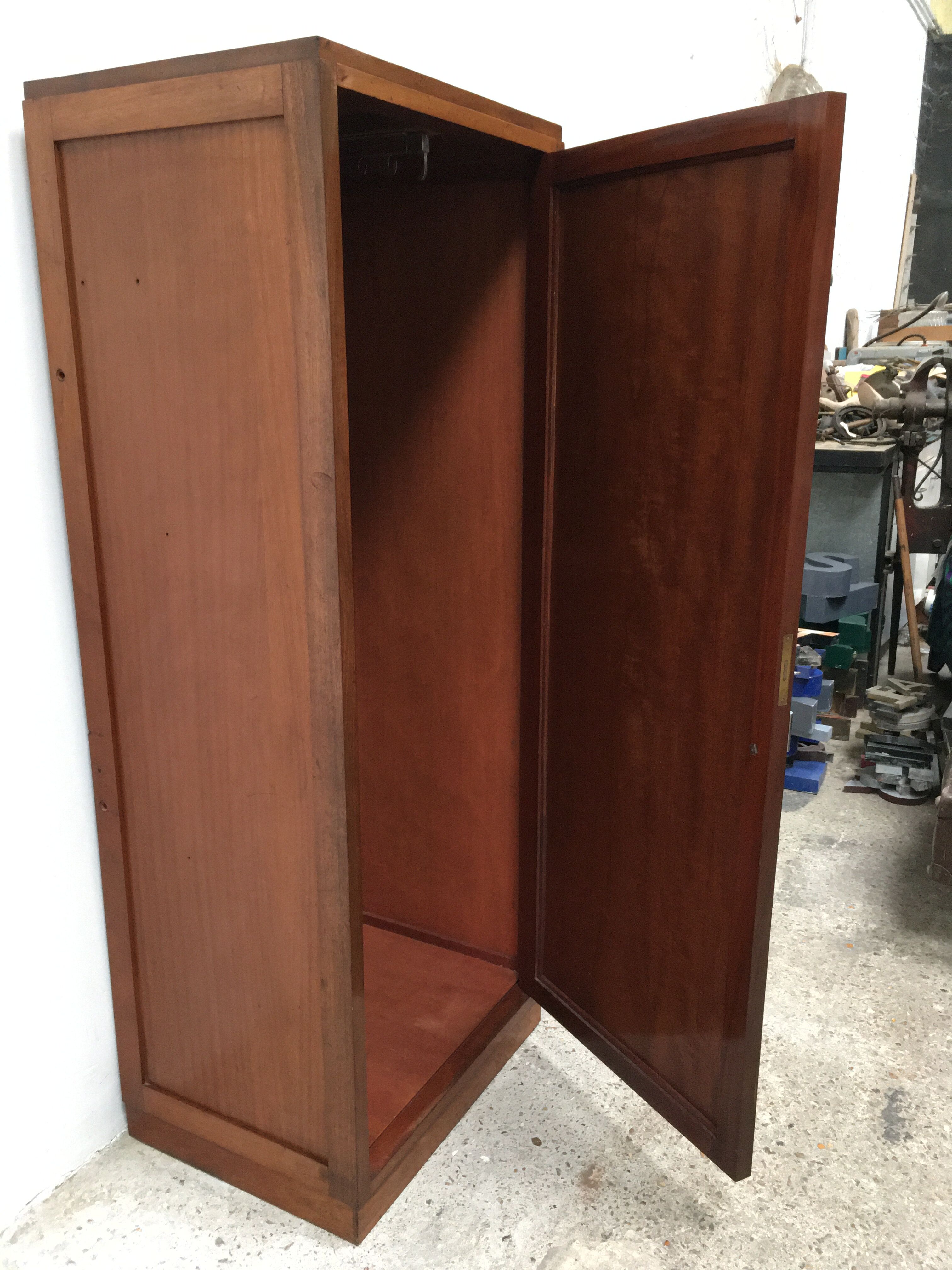 Wooden wardrobe