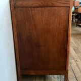 Vintage chest of drawers art deco oak 1950