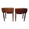 2 tables de chevet ou d'appoint anciennes