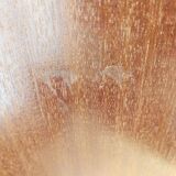 1960s chest of drawers, spindle legs, recessed handles