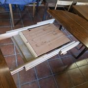 Table scandinave extensible en palissandre des années 60