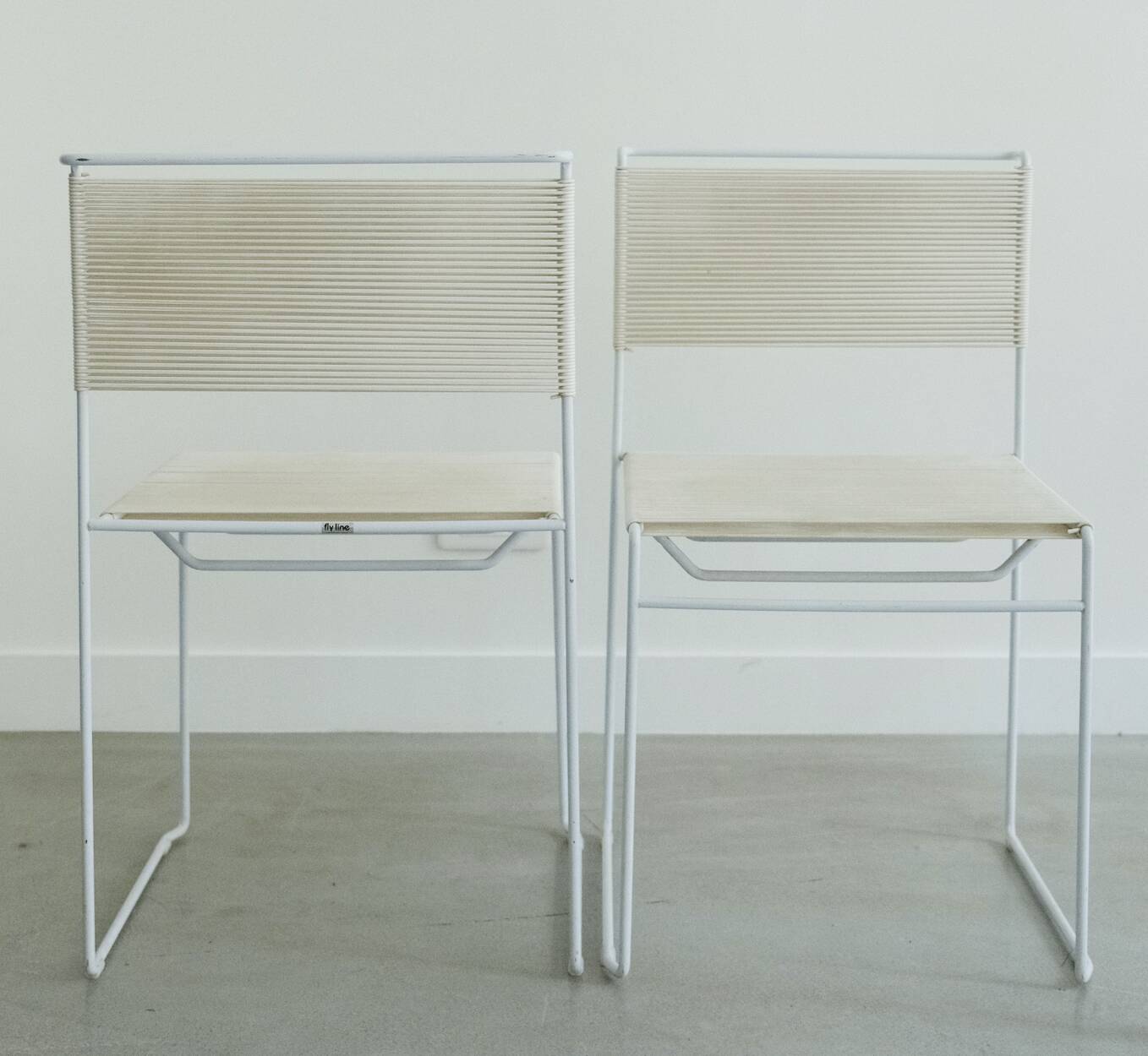 Bellotti table and chairs for Fly line