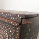 19th century Syrian wedding chest with mother of pearl inlay