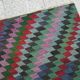 Vintage Turkish kilim, handwoven, 86x108 cm.