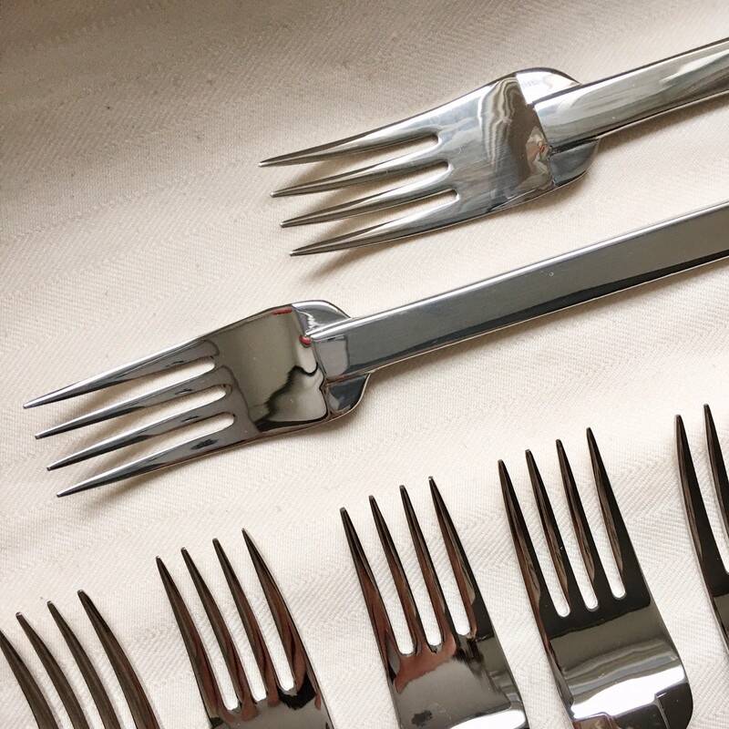10 new Stockholm Boda Nova dessert forks