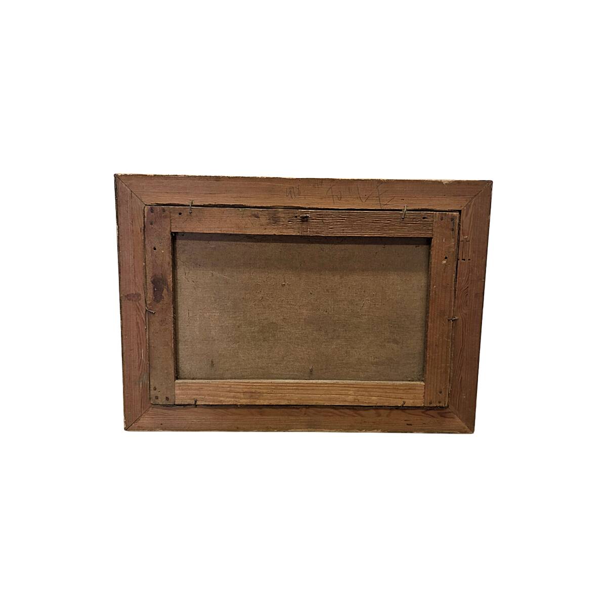 French Impressionist Painting with Harbor View signed Etienne, 1920/30s