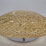 Plafonnier verre irisé