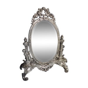 Miroir de table bronze