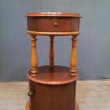 Round bedside with columns