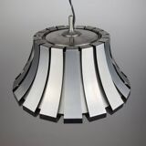 Vintage metal pendant attributed to Elio Martinelli for Martinelli Luce, Italy, 1960s.