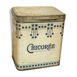 Chicory tin box