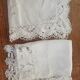 Lot 2 napperons anciens faits main
