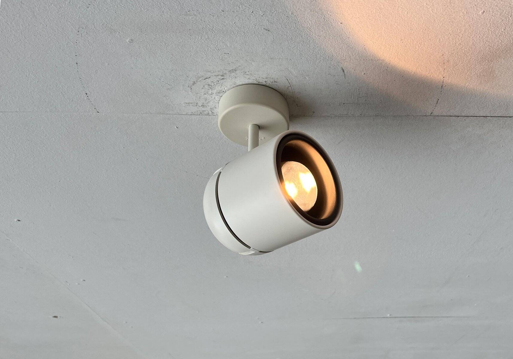 Mid-century German Space Age wall lamps or ceiling lights by Arnold Berges for Staff Leuchten, 1970s, set of 7.