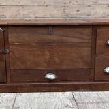 bench - teak safe from Burma