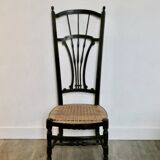 Provençal nursing chair with caned seat, around 1900