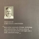 Soren ravn christensen lamp new model asteria denmark
