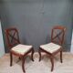 Pair of dining style chairs