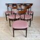 Set of six dining chairs, Denmark 1960s